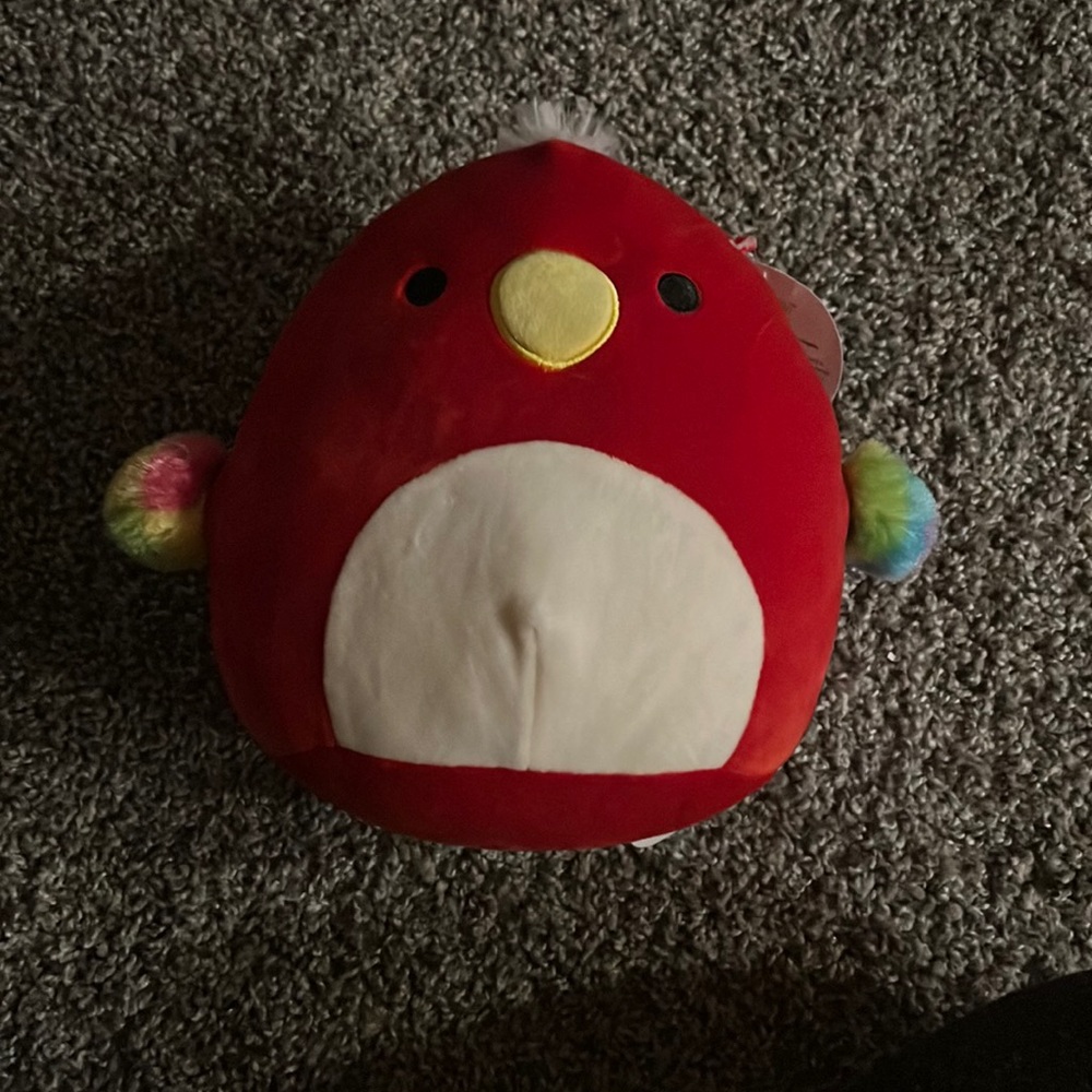 *NWT* Red Parrot 8" Squishmallow